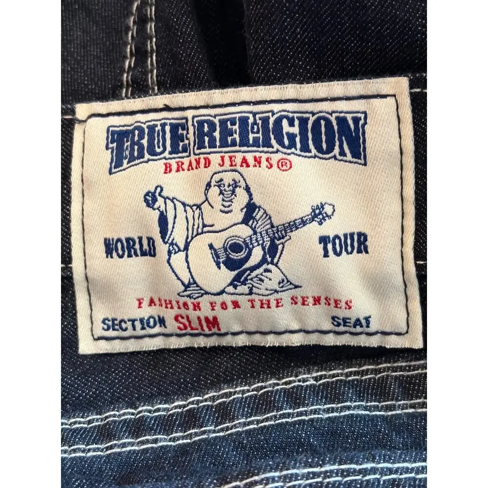 True Religion Mens Slim Sz 29 Jeans Made USA Preppy